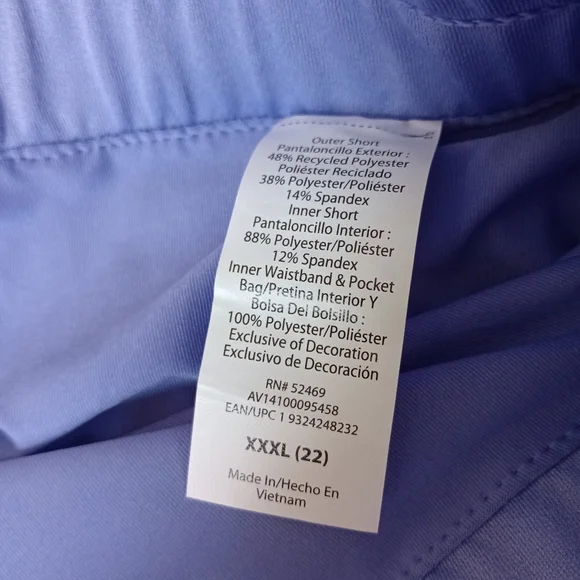 Avia Running Shorts with Pockets Size XXXL 22 - Picture 9 of 9